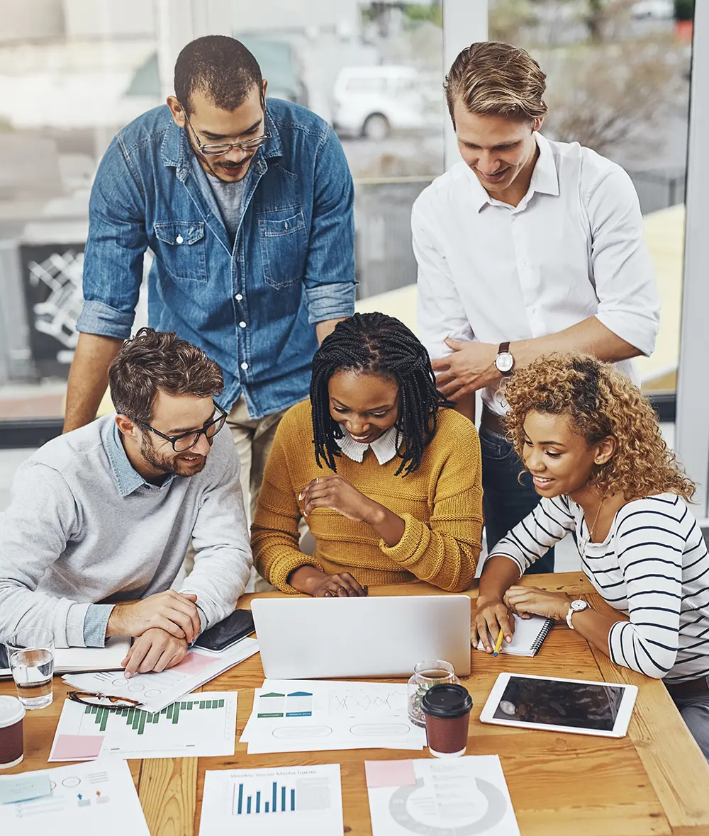 Team collaborating on Scalesstack consulting use cases for targeting and pipeline planning